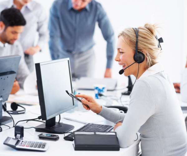 Formation communication client par téléphone