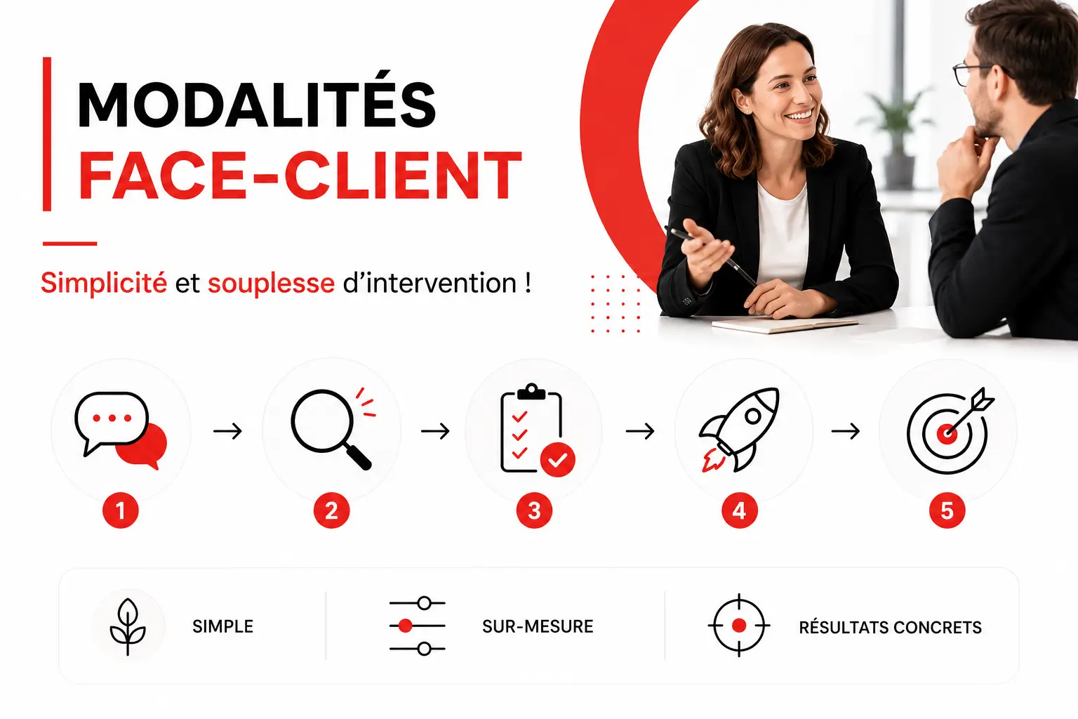 Modalités d’intervention Face-Client